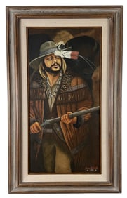 Gary Cook Last of the Buffalo Hunters Painting