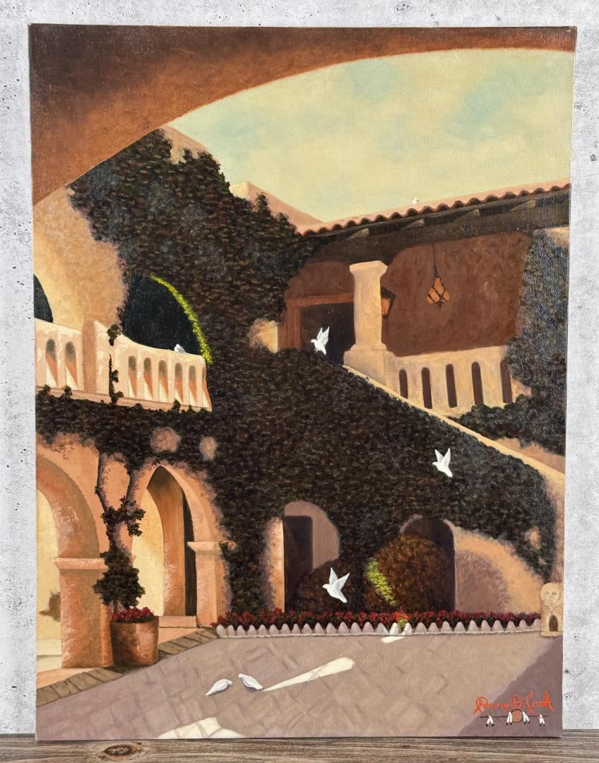 Gary Cook Sunlit Flower Sedona Arizona Painting (1 of 5)