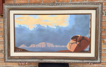 Gary Cook Days Gone By Sedona Painting