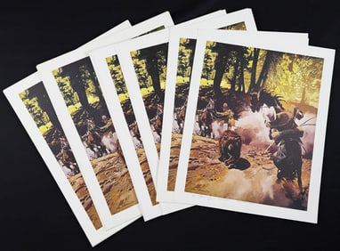 21 Oleg Stavrowsky Trouble Signed Prints