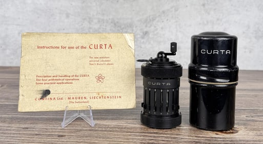 1952 Contina Curta Type I Mechanical Calculator