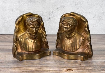 Armor Bronze Dante Bookends