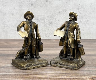 Kronheim & Olderbusch K&O Town Crier Bookends