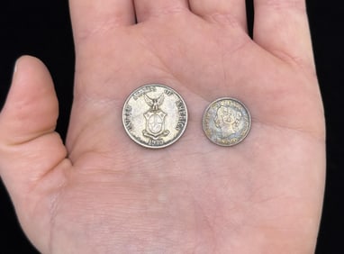 Silver Canadian and American Coins