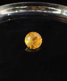 .78ct Yellow Montana Sapphire Faceted Gemstone