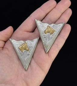 Crockett Renalde Cowboy Shirt Collar Tabs