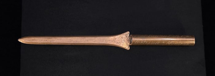 Fort Benton Montana Copper Letter Opener