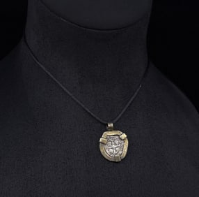 Mel Fisher Atocha Silver 8 Reales Coin Pendant