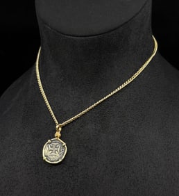 Mel Fisher Atocha Silver 8 Reales Coin Pendant