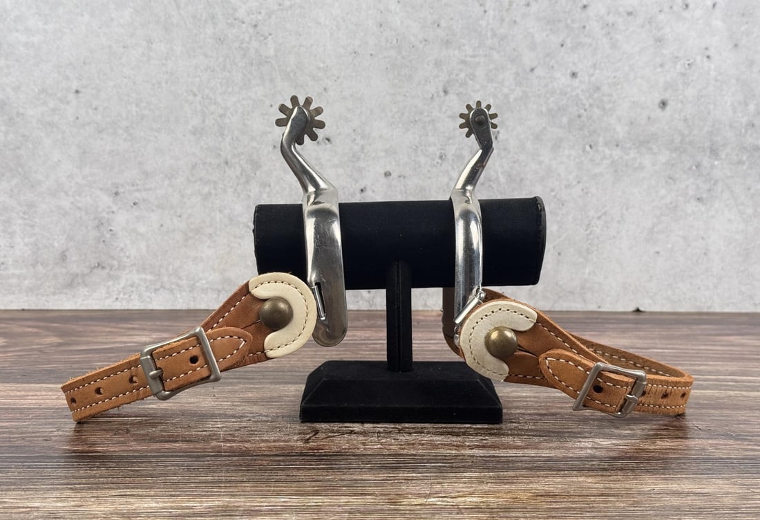 Montana Ranch Used Cowboy Spurs (1 of 8)