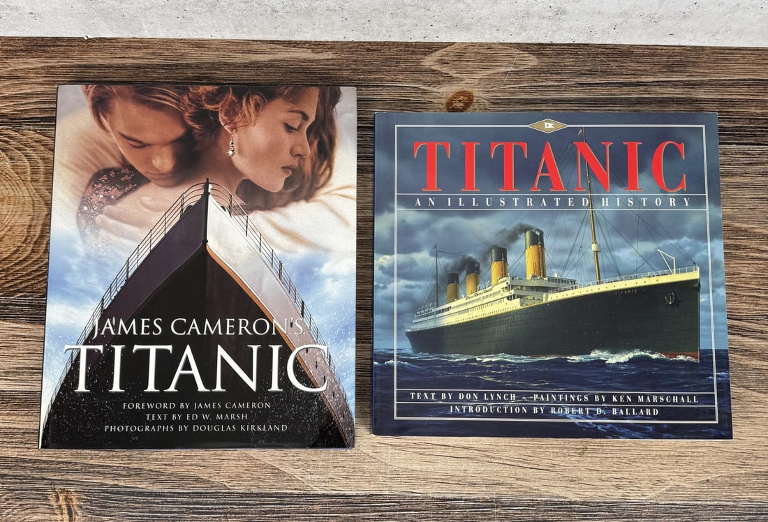 Group of Titanic Books (1 of 7)