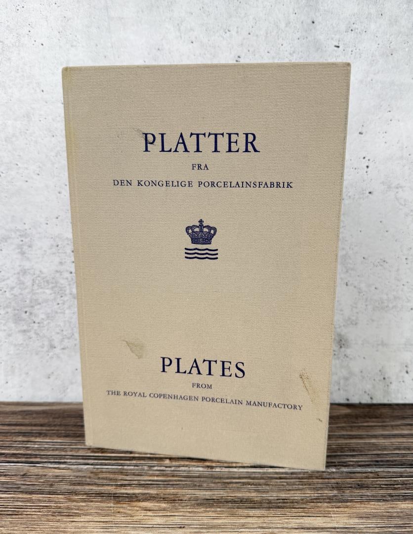 Plates from The Royal Copenhagen Porcelain Company: 1970