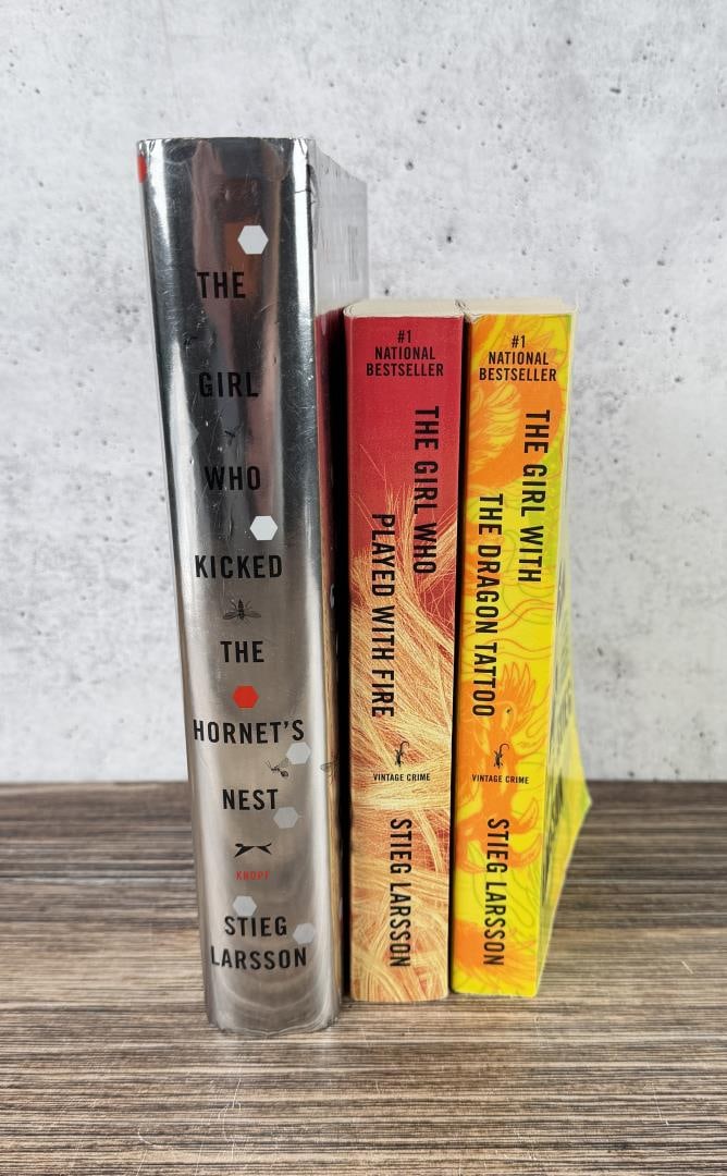 Group of Stieg Larson Books (1 of 9)