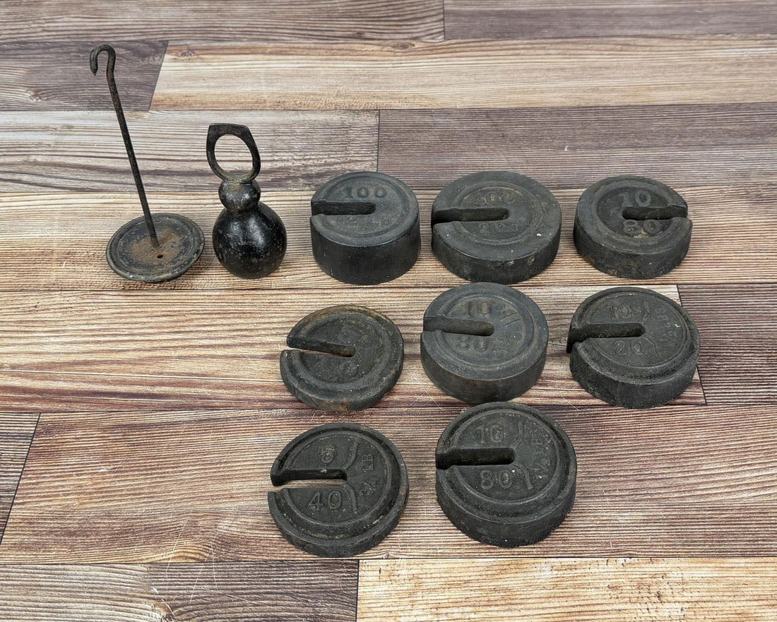 Cast Iron Slotted Scale Weights (1 of 7)