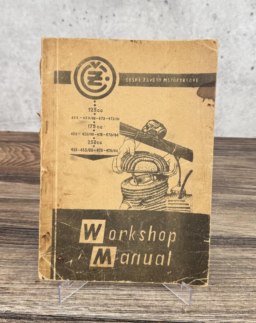 Ceske Zavody Motocyklove (CZ) Workshop Manual: 1966