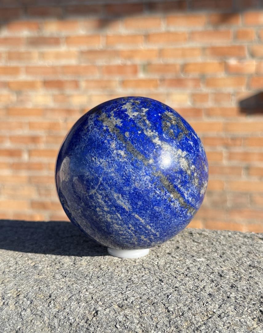 5425ct Lapis Lazuli Polished Sphere (1 of 4)