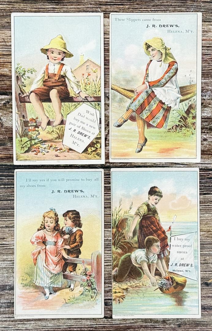 J.R. Dews Shoes Helena Montana Territory Cards (1 of 4)