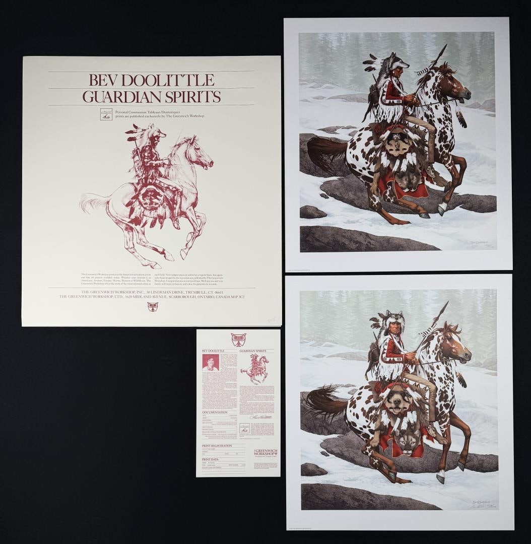 Bev Doolittle Guardian Spirits Prints Signed (1 of 9)