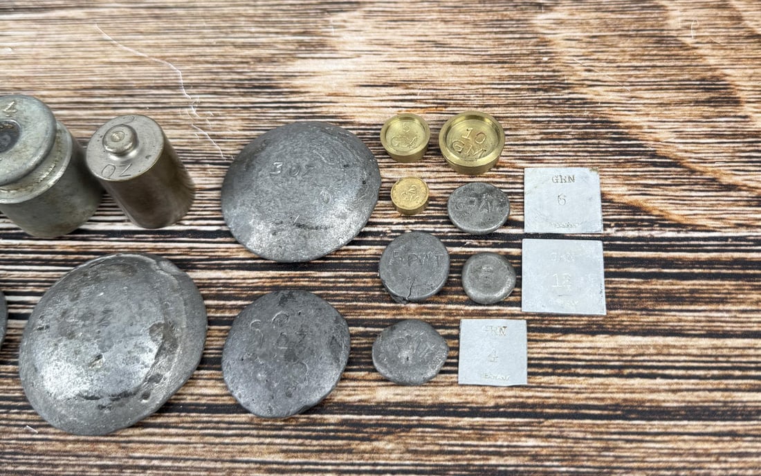 Antique Scale Weights - 2