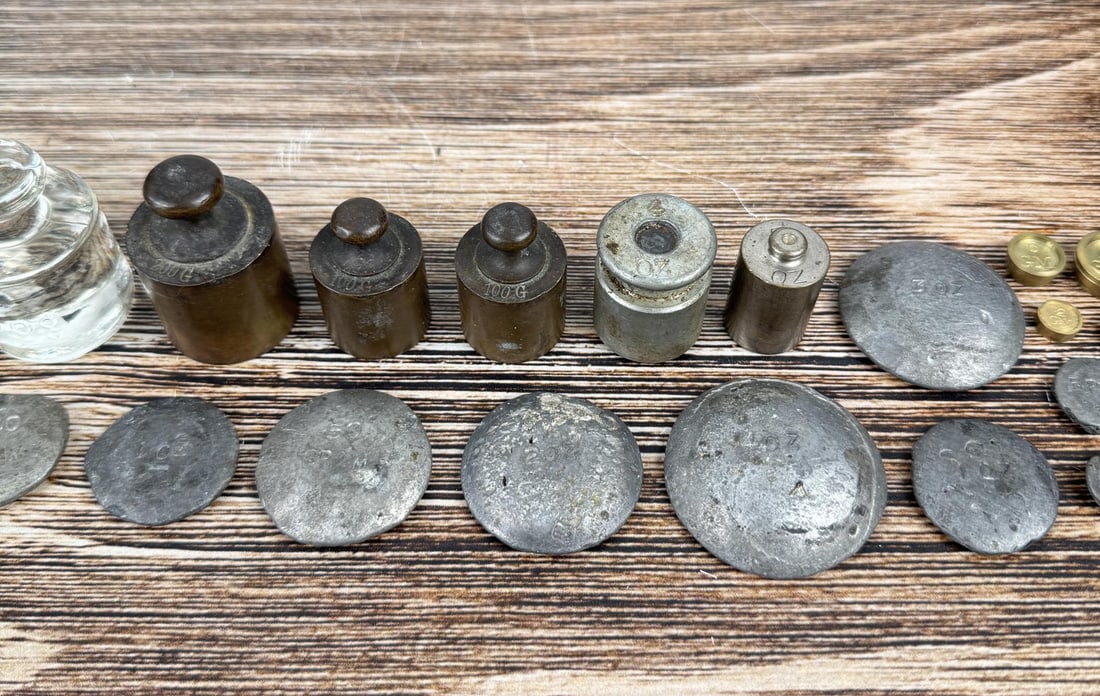 Antique Scale Weights - 3