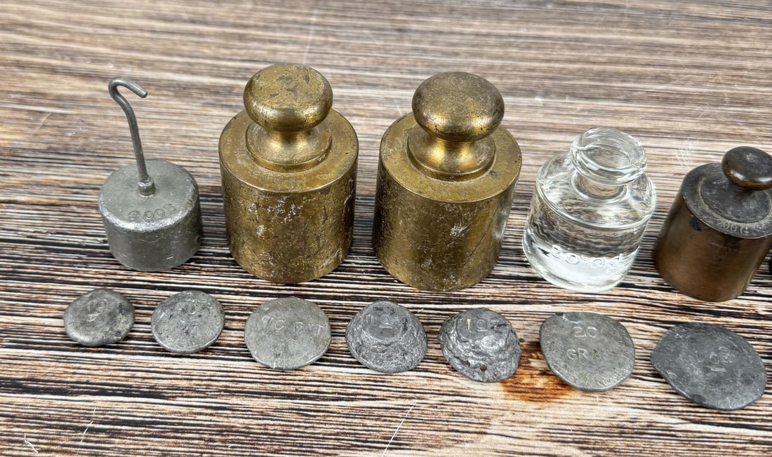 Antique Scale Weights - 4