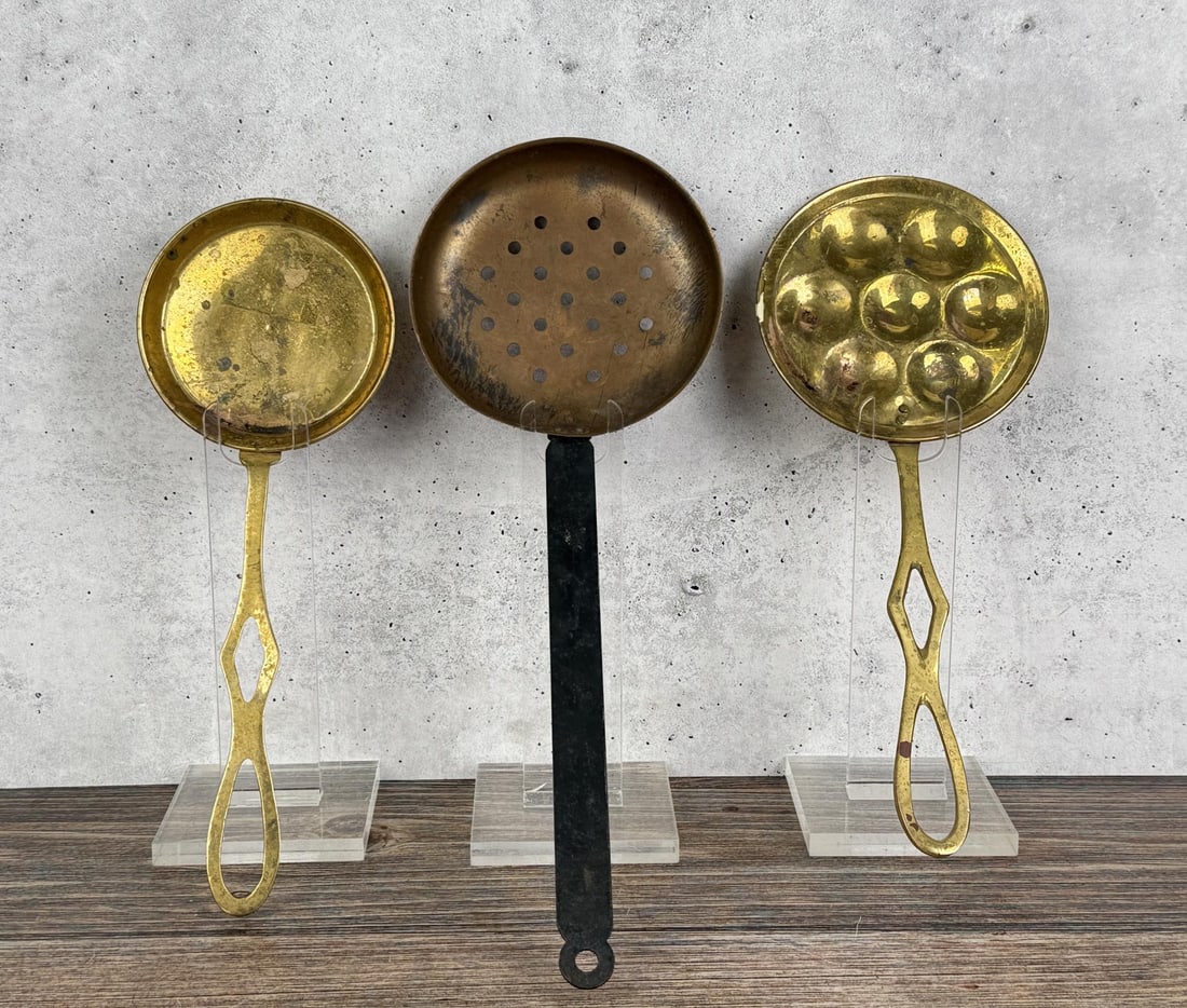 Brass and Copper Cooking Implements (1 of 4)