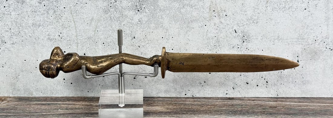 Anaconda Montana Copper Company Letter Opener: 9 1/4" by 1 1/4" by 7/8". Made at the Anaconda Smelter.