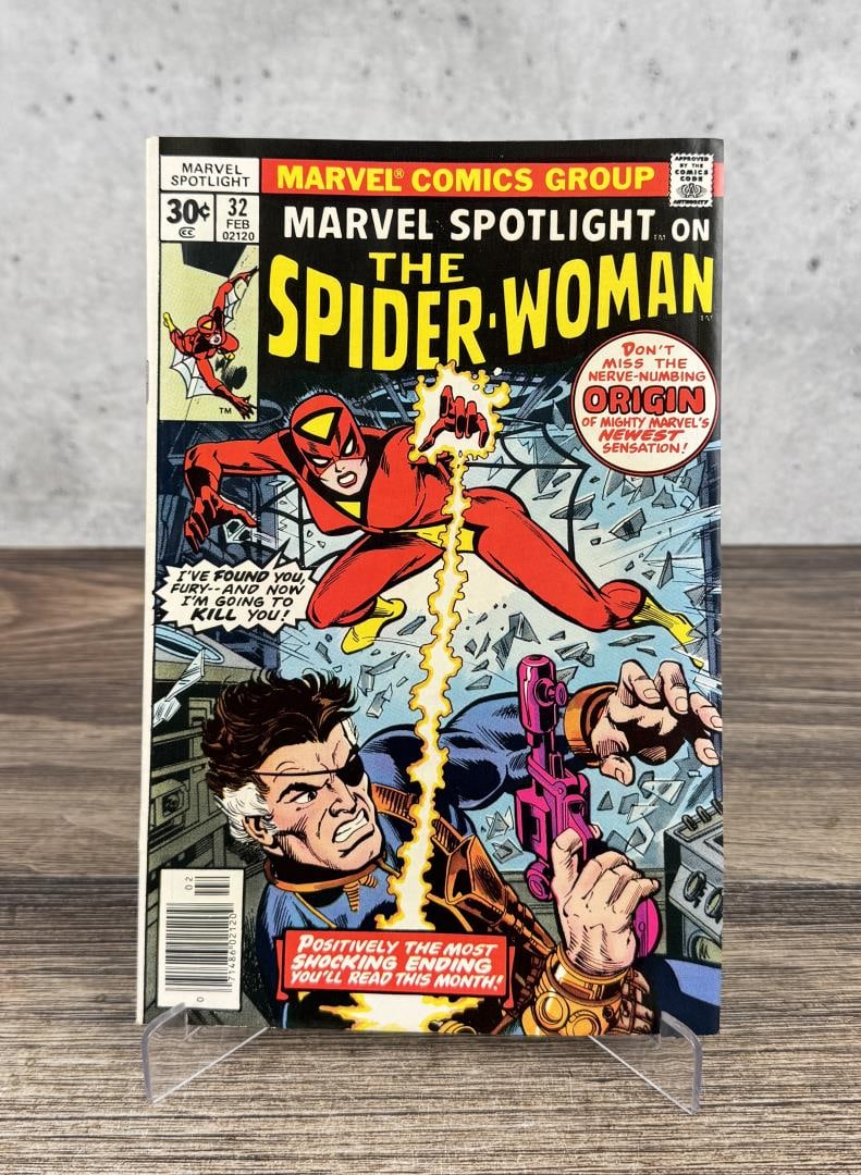 Marvel 1977 The Spider Woman #32 Comic Book (1 of 5)