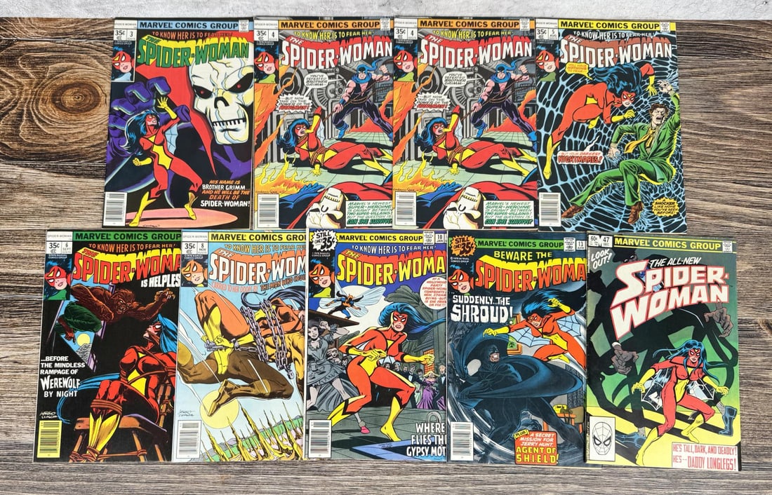 Marvel Spider Woman Comic Books (1 of 5)