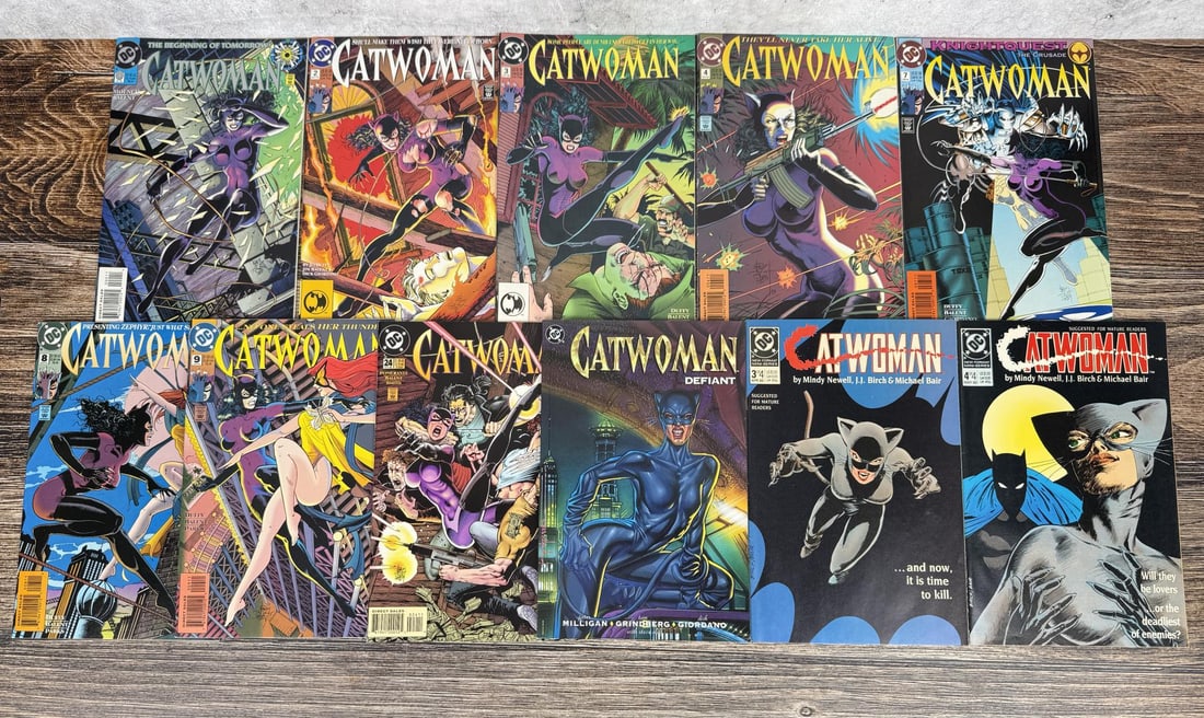Collection of DC Catwoman Comic Books (1 of 5)