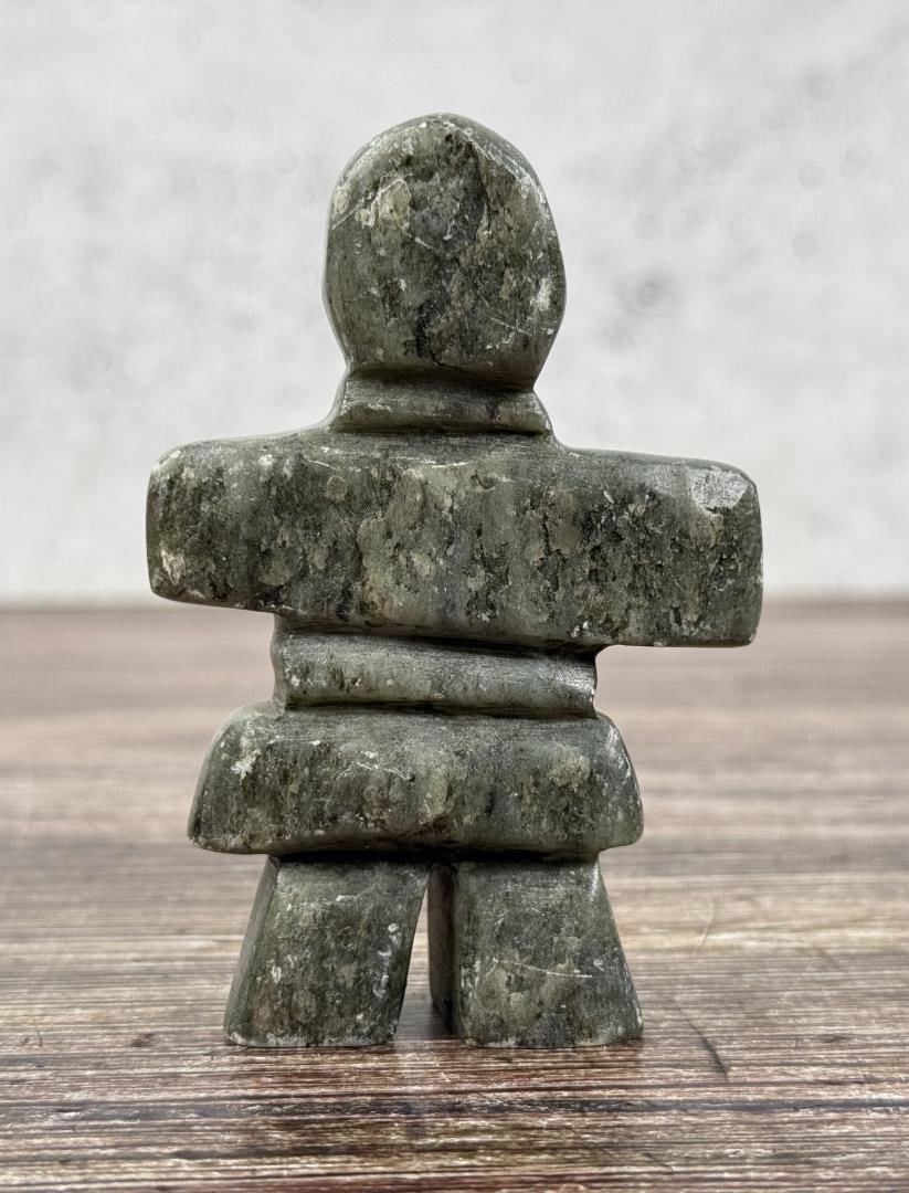 Ross Parkinson Inukshuk Soapstone Man Carving (1 of 7)