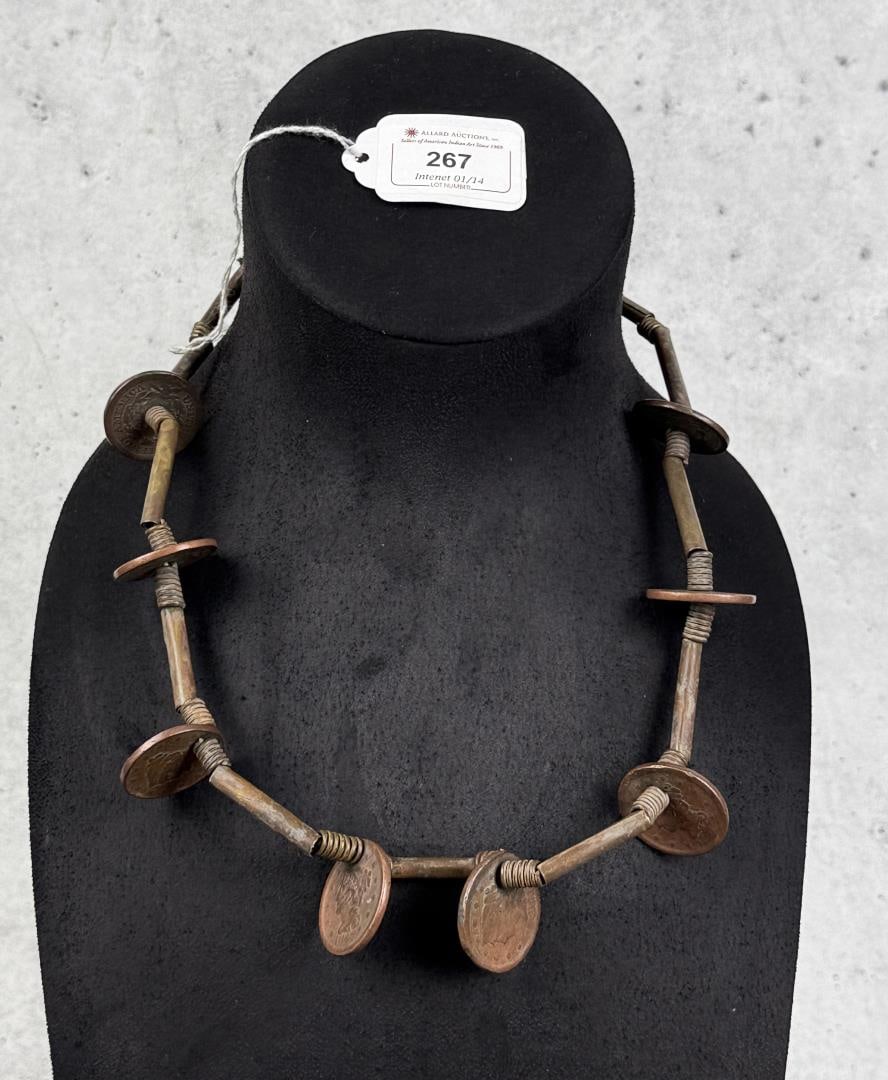 Native American Indian Copper Penny Necklace (1 of 8)