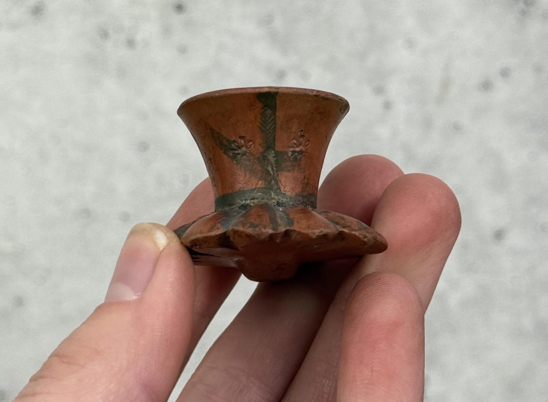 Ottoman Tophane Pottery Pipe Bowl (1 of 5)