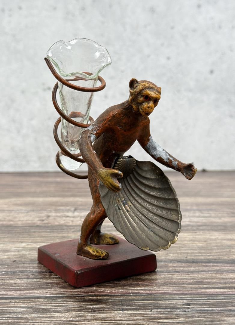 Petite Choses Cold Painted Monkey Vase (1 of 9)