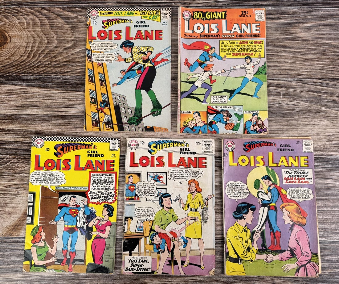 DC Superman's Girlfriend Lois Lane Comic Books (1 of 7)