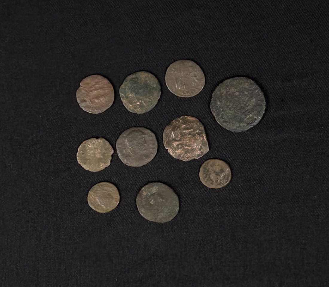 Collection of Ancient Roman Bronze Coins: Nice grouping.