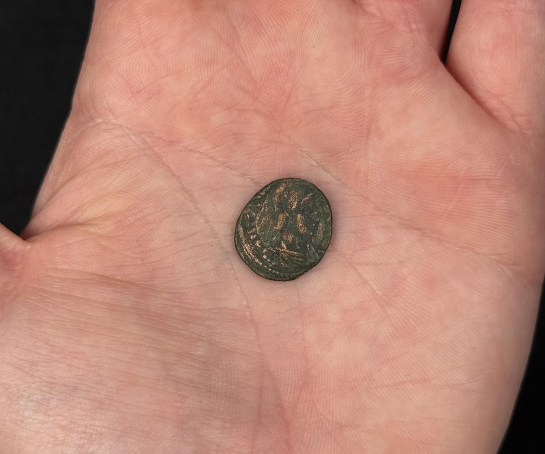 Ancient Roman Bronze Coin Selge Pisidia: Nice example.