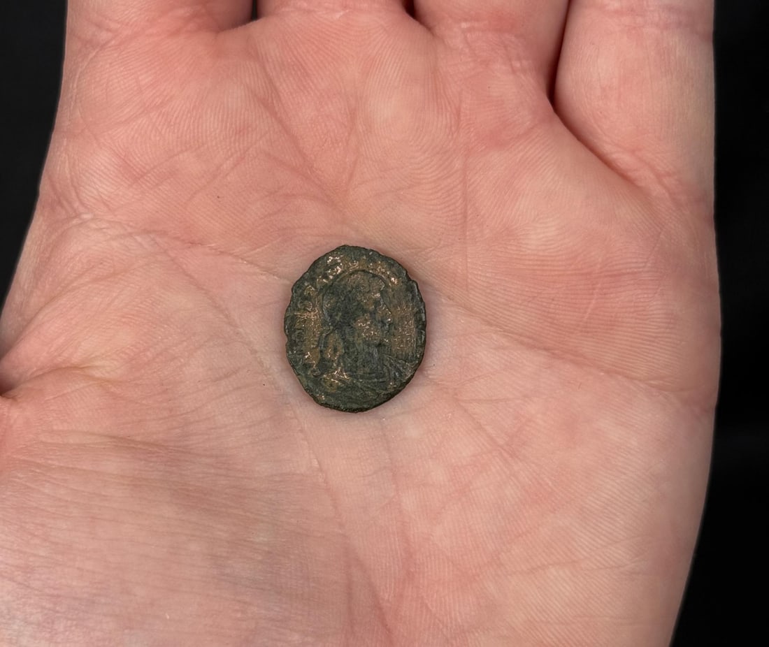Ancient Roman Bronze Coin (1 of 3)