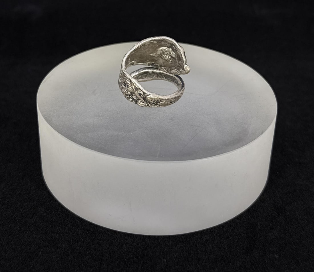 Sterling Silver Spoon Ring - 2