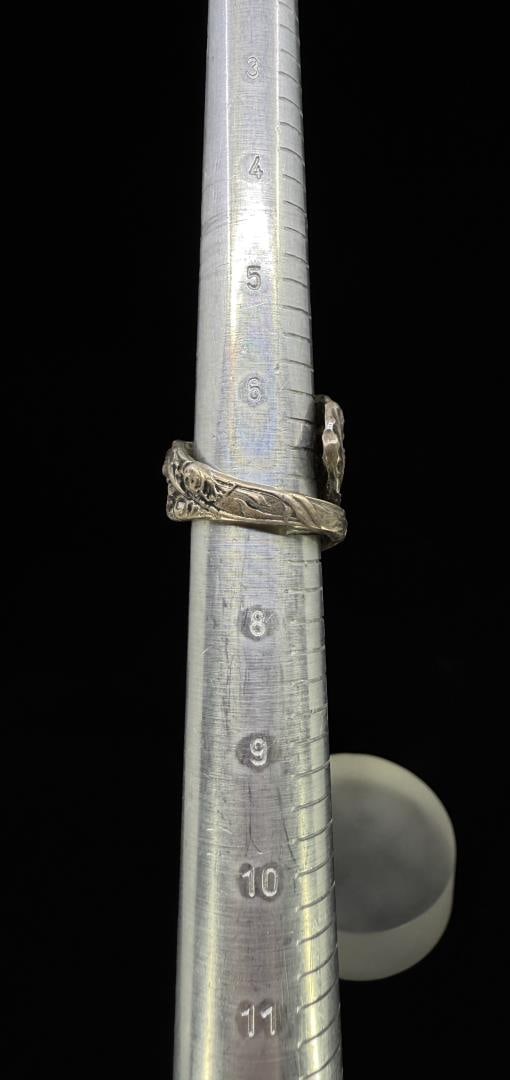 Sterling Silver Spoon Ring - 3