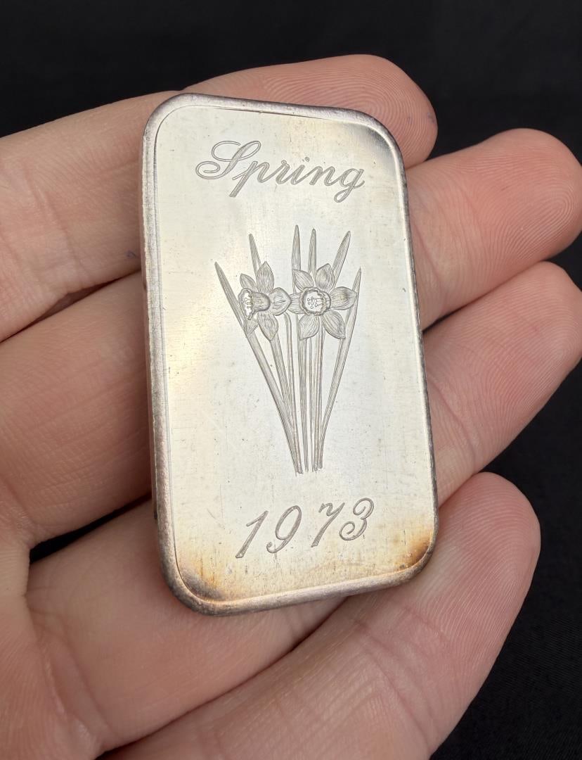 Coin A Rama City California 1 Ounce Silver Bar (1 of 3)