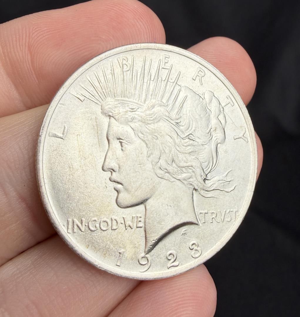 1923 P Silver Peace Dollar (1 of 3)