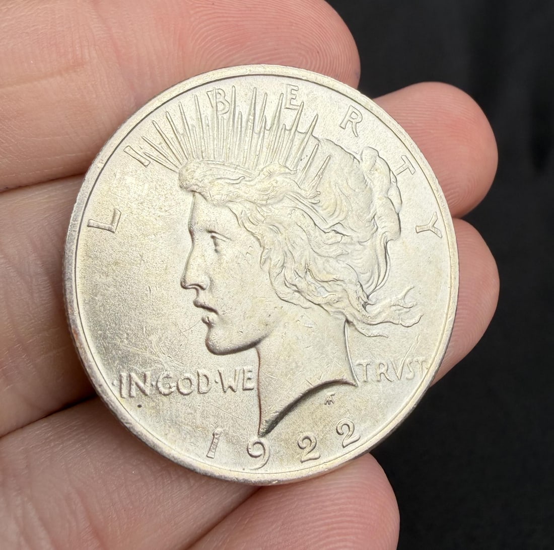 1922 P Silver Peace Dollar (1 of 3)