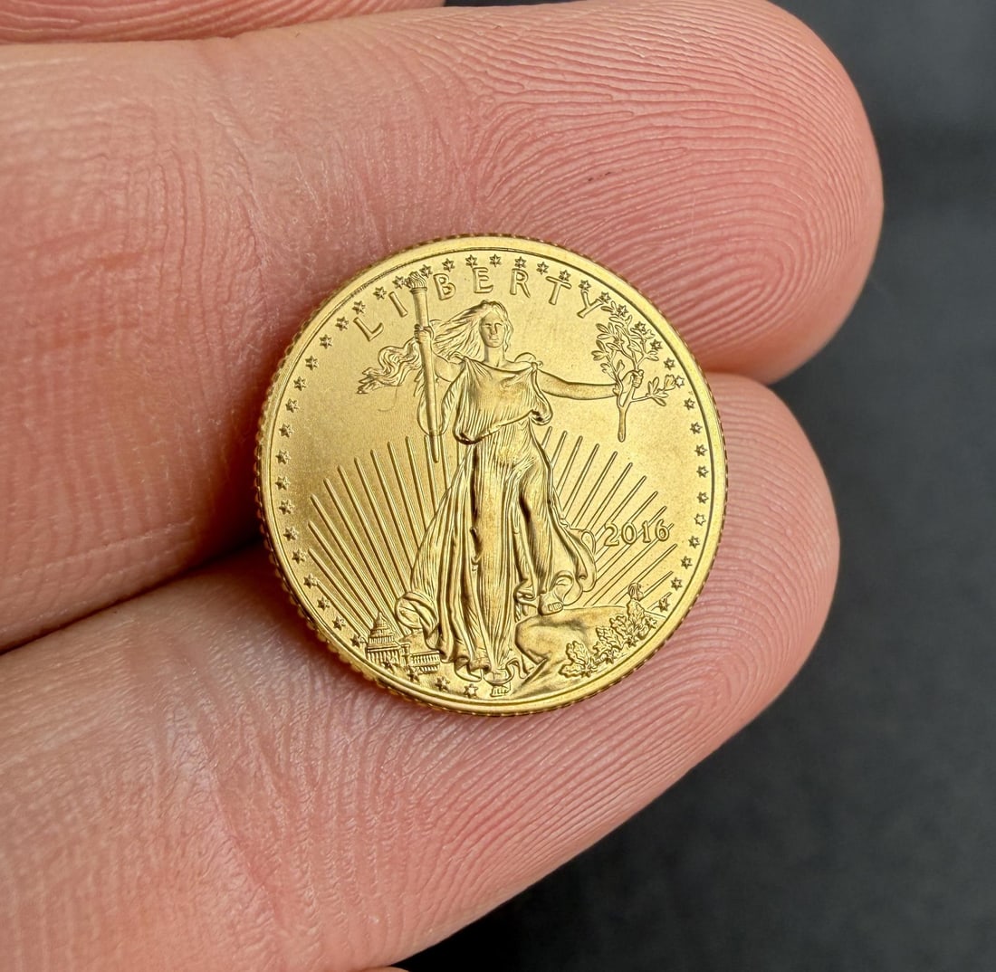 American Eagle 1/10 One Tenth Ounce Gold Coin (1 of 3)