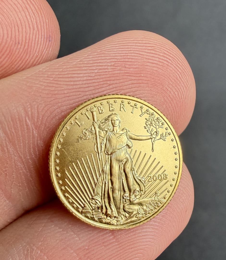 American Eagle 1/10 One Tenth Ounce Gold Coin (1 of 3)