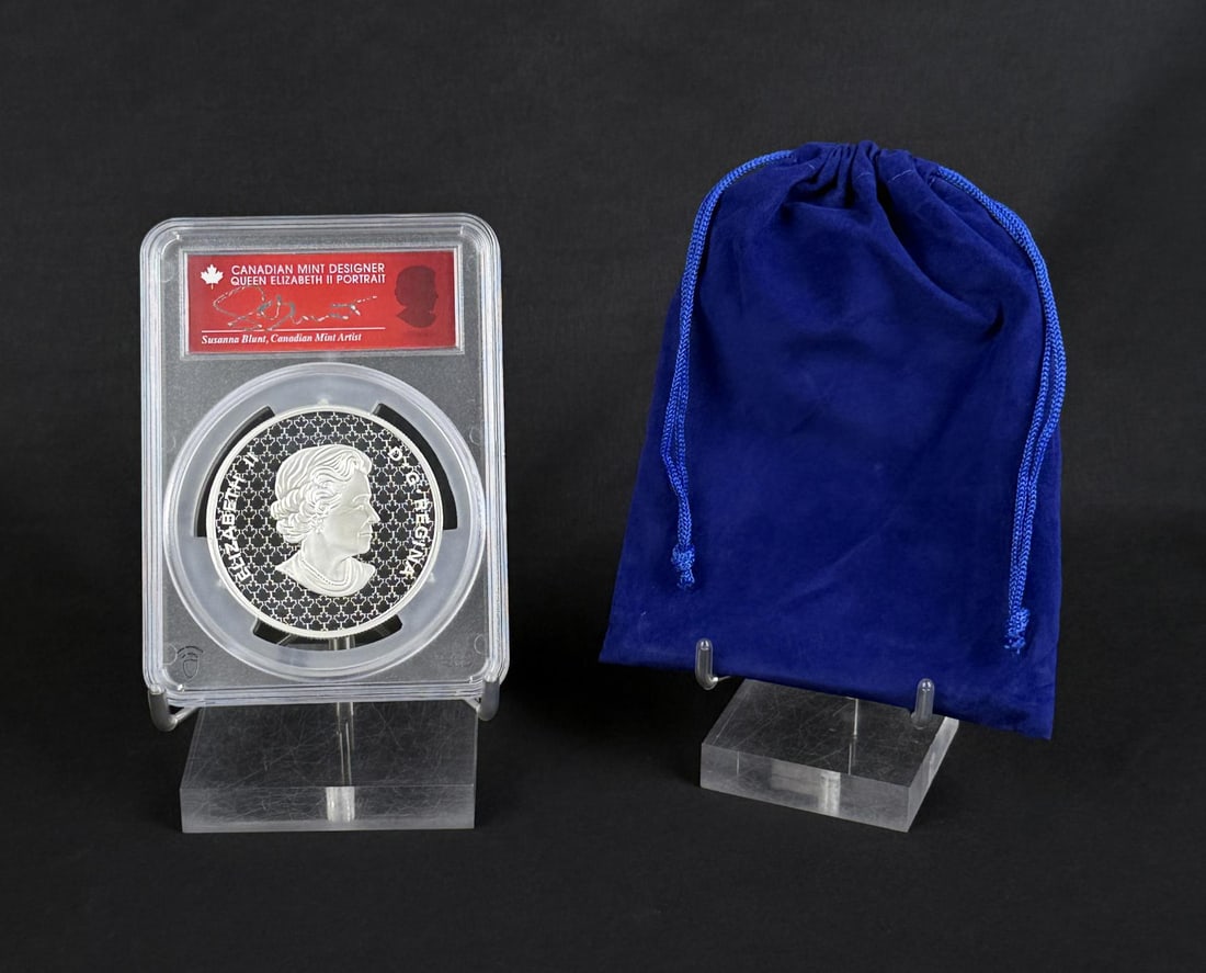 2022 Canada Coat of Arms Silver 5oz PCGS PR70DCAM (1 of 3)