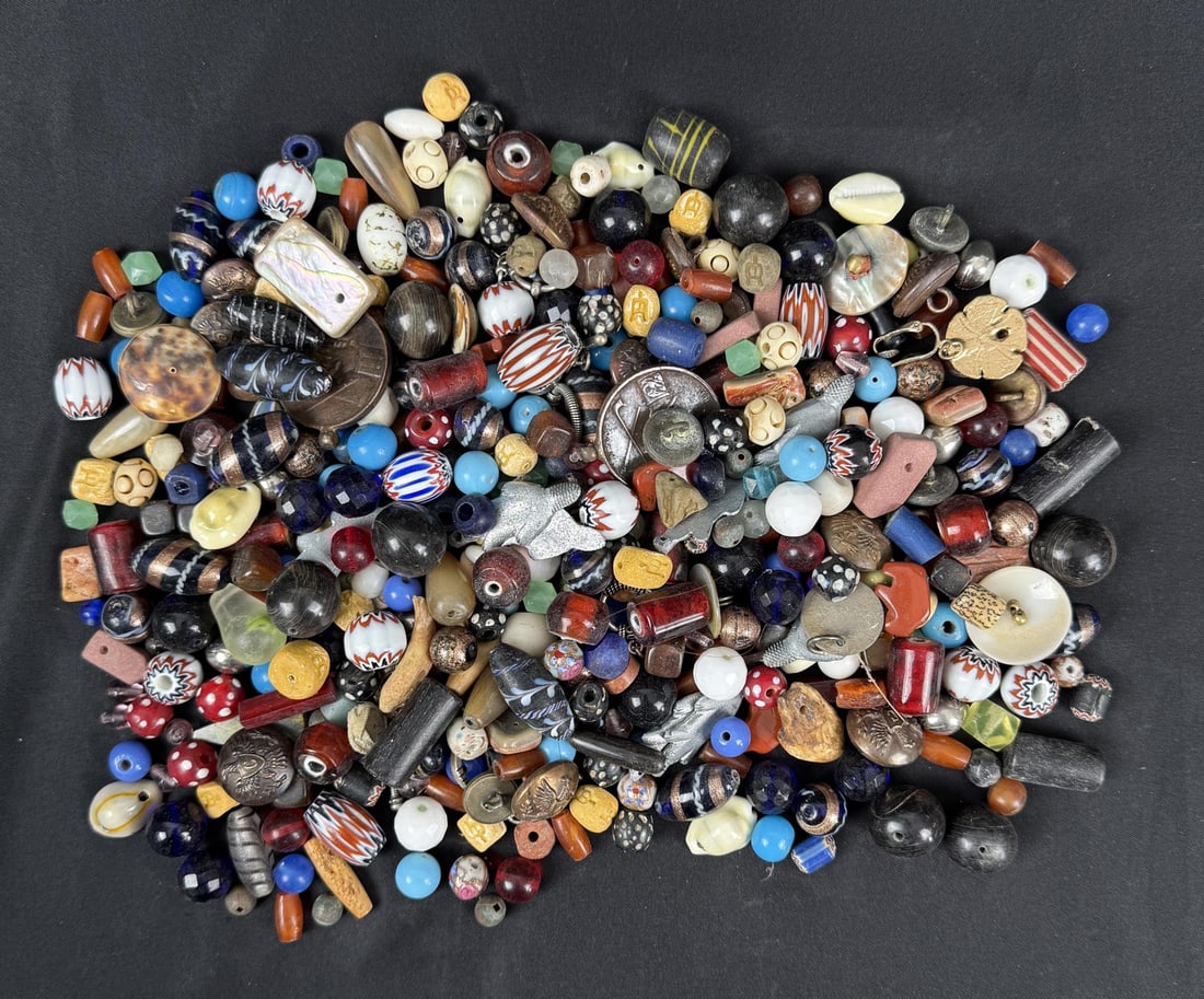 Collection of Trade Beads and Jewelry Findings (1 of 4)