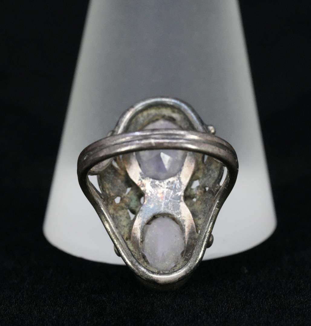 Sterling Silver Amethyst Ring - 3