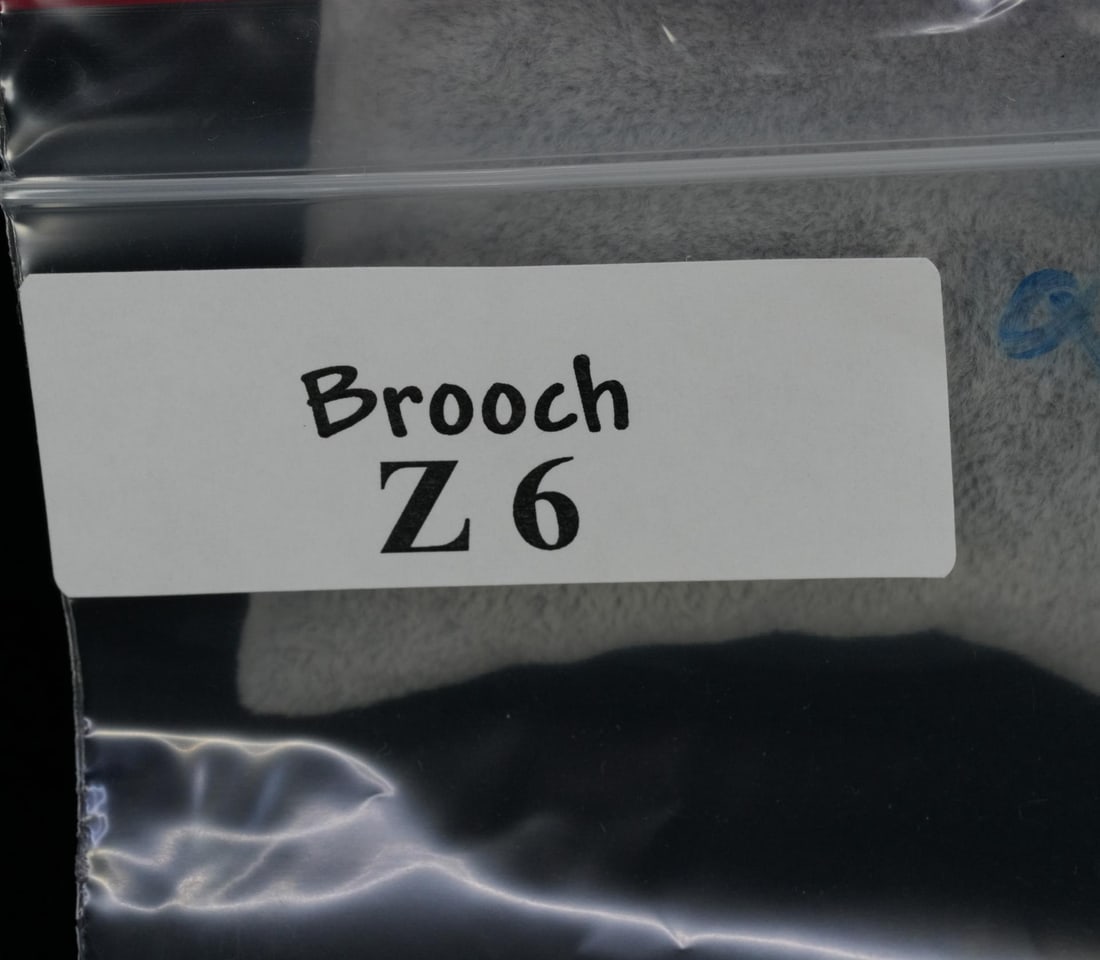 Victorian Sterling Silver Agate Brooch - 3