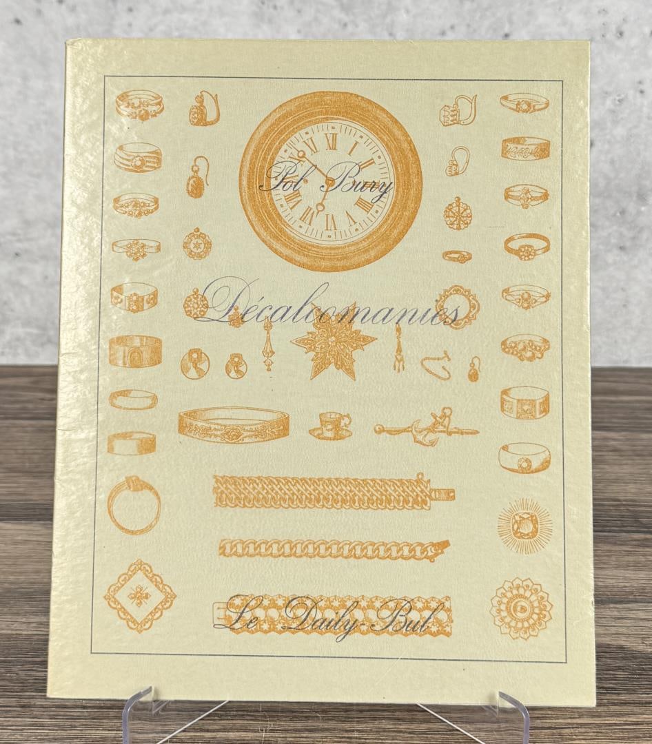 Decalcomanies Le Daily-Bul: Pol Bury. 1970